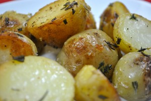 roasted potatoes